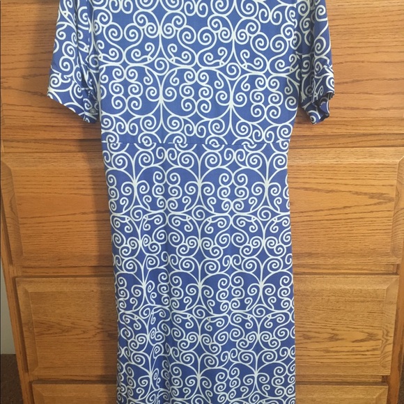 Blue Swirl Dress - Picture 4 of 4